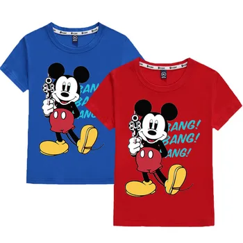 

2020 Toddler T-Shirt Boys Shirts Baby Girls Cartoon Short Sleeve Mickey Print T-shirt for Summer Children Kids Tee Shirts Tops