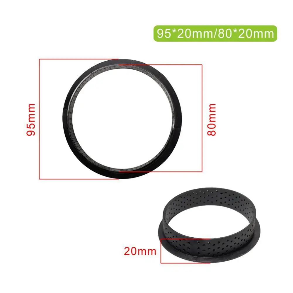 8PCS Kitchen Goods Cake Mold Perforated Cutter Round-Shape Mousse Circle Ring Tart Decorating DIY Baking Accessories