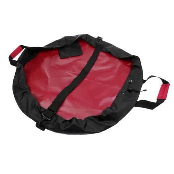 

2 Pieces Wetsuit Changing Mat / Waterproof Surfing Dry Bag With Handle Strap