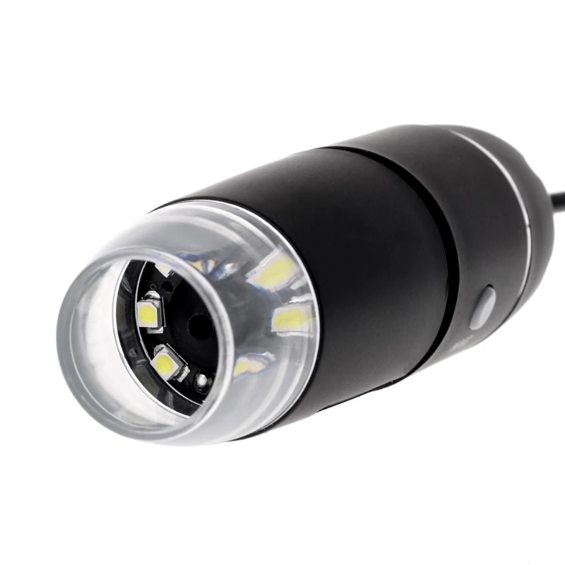 1000X Цифровой Микроскоп USB эндоскоп 8LED камера микроскопио Лупа w Стенд 35ED