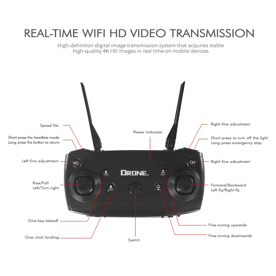 D58 Профессиональный складной Дрон с камерой 4K 1080P HD WiFi FPV оптический поток RC Квадрокоптер вертолет игрушки