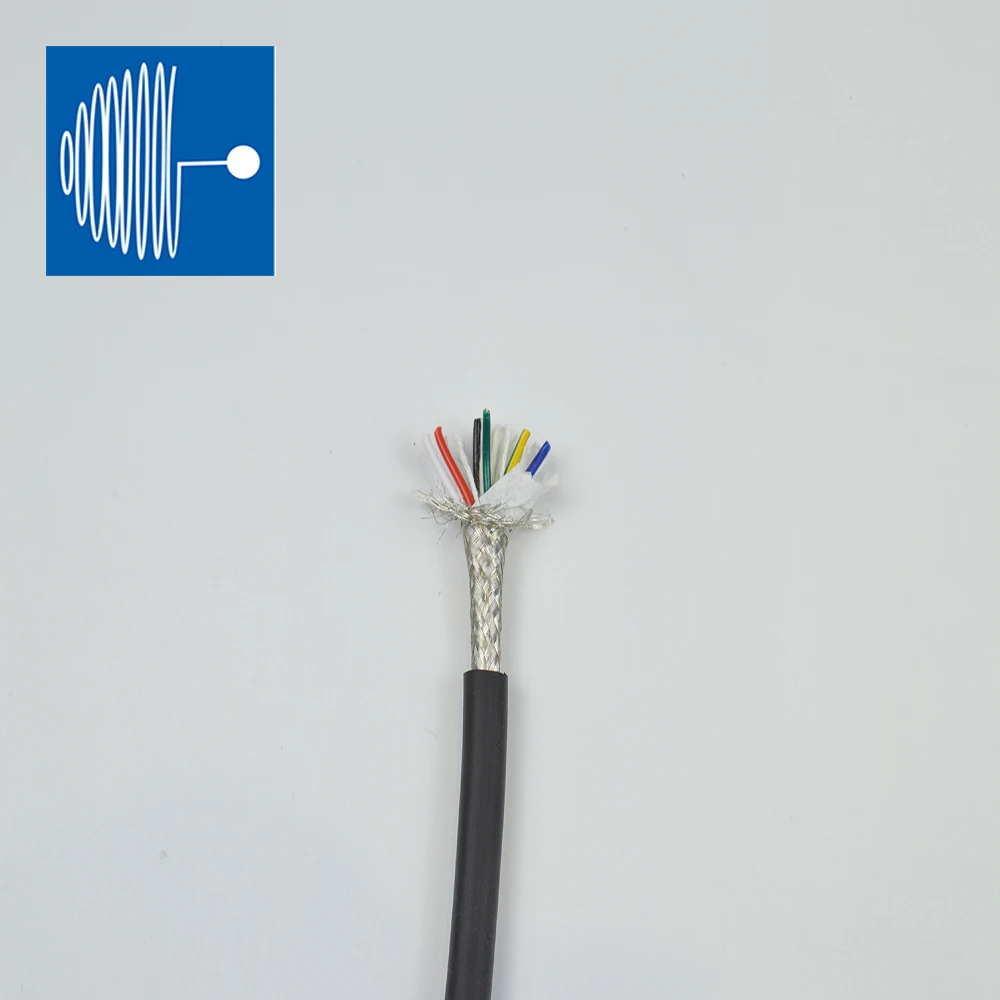 Высокий гибкий кабель towline 10 ядер 11 12 16 Trvvp pvc 0 3 мм Высокая гибкость для передачи