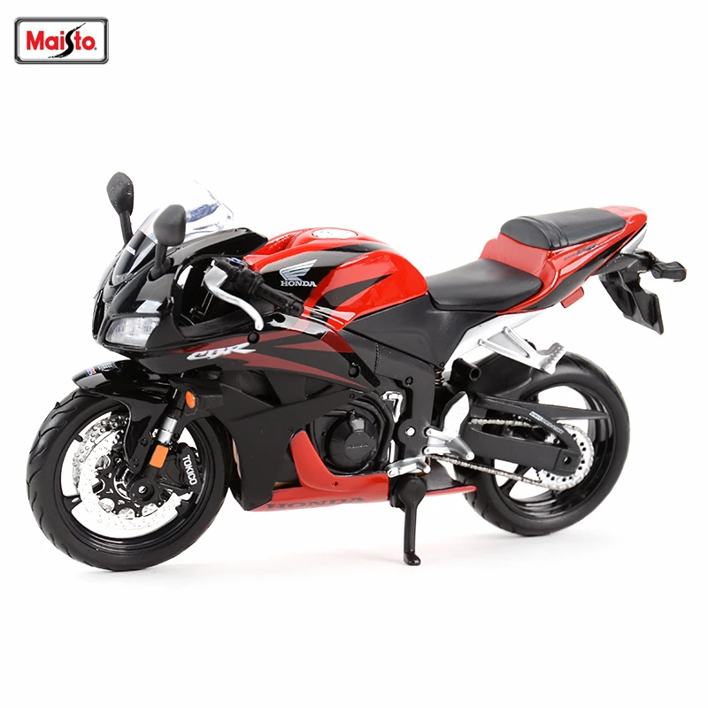 Игрушечная машинка для мотокросса Maisto 1:12 Honda CBR600 из сплава Авторизованная модель