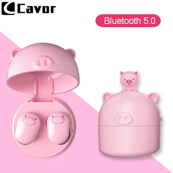 

Bass Music IN-EAR Wireless Bluetooth Earphone for Xiaomi Redmi K30 5G Mi Note 10 Pro 9 8A 8 Case Headphones With Mic Power Bank