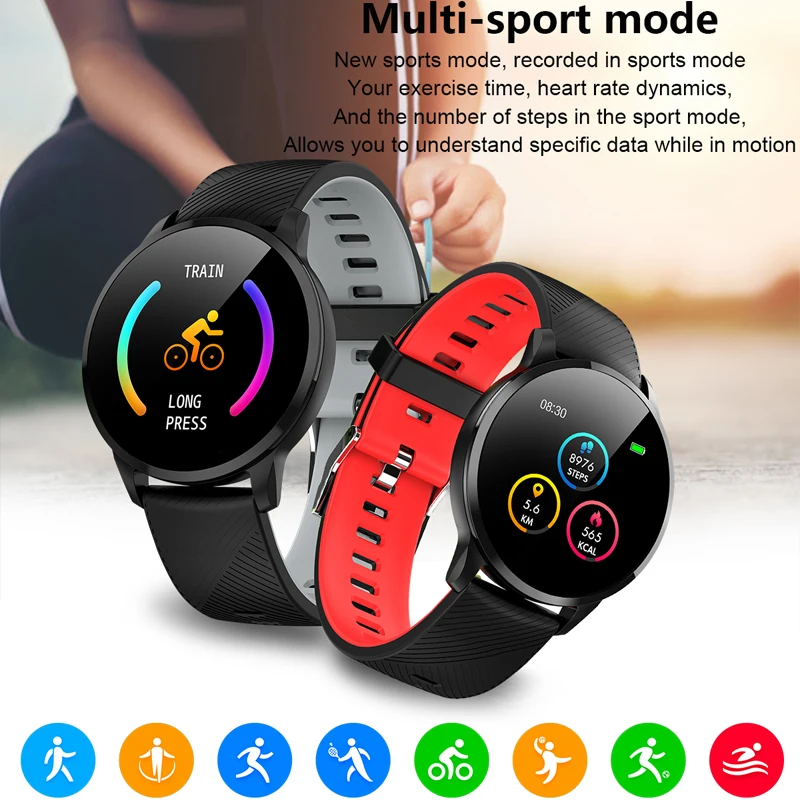 

HETNGSYOU Y16 Smart Watch IP67 Waterproof Heart Rate Blood Pressure Sleep Monitor Smart Bracelet Pedometer Information Push Band