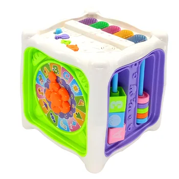 

Baby Montessori Learning Box Model Enlightenment Early Educational Toy Learning Cube Set Hobbies Colorful Educational Brick Toys