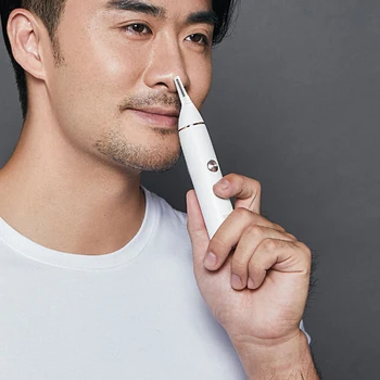 

Xiaomi Nose Hair Trimmer Eyebrow Clipper Sharpen Blade Cordless Nasal Cleaner from Xiaomi Ecosystem Electric Eyebrow