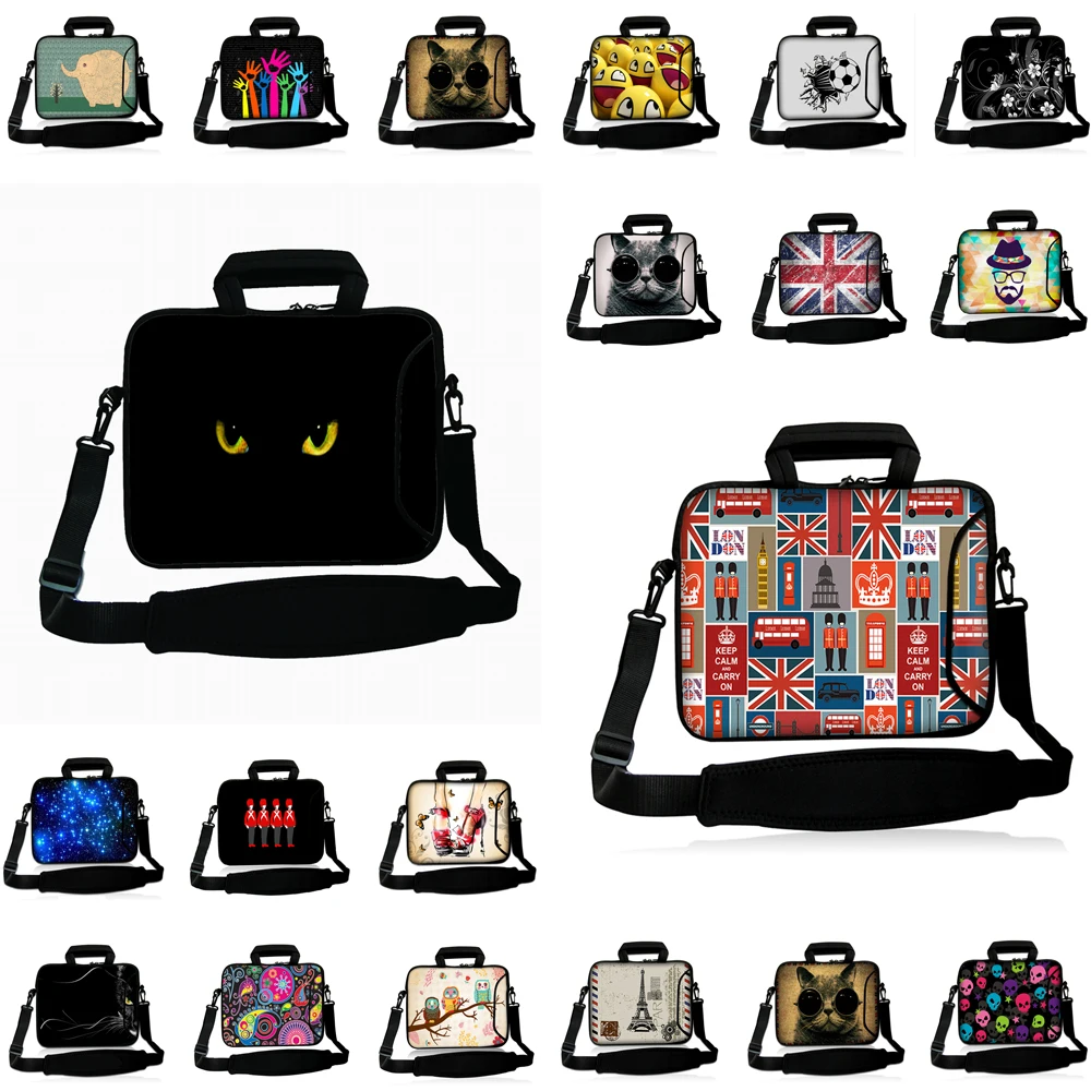 

2020 School Notebook Carry Bag Messenger Briefcase For 10/12/13/14/15/17 inch Laptop Chromebook Computer Accessories For Macbook