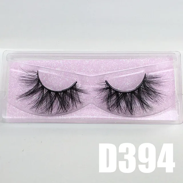 BossGirl Lashes False Eyelashes Natural Long 22mm 20mm 3D 5D Real Mink Handmade Lightweight Comfortable D414 D394