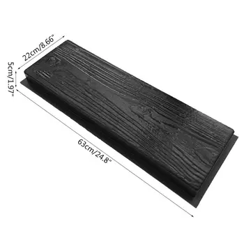 

Imitation Wood Grain DIY Path Maker Paving Cement Brick Mold Stepping Pavement Road Concrete Mould C63B