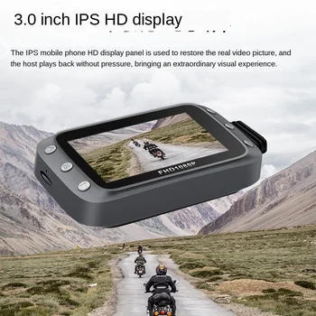 

Double1080P before and after Waterproof HD Tachograph dai xian kong GPS Track WiFi Motorcycle Recorder waterproof gps navigator