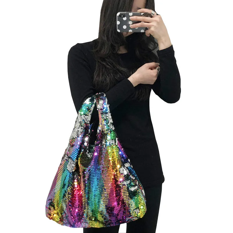 sequin bag