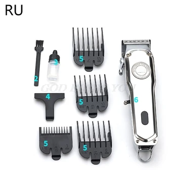 

Professional Electric Hair Clippers Men Beard Trimmer Barber Grooming Kit Shaver Drop Shipping