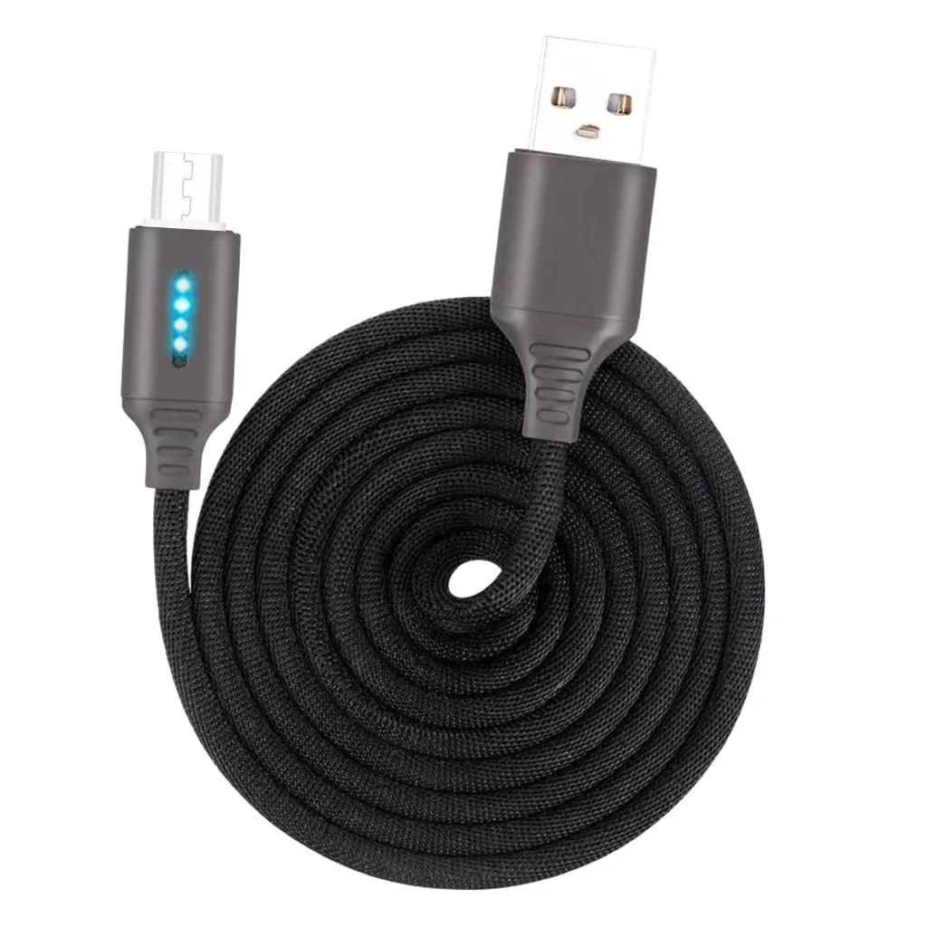 Автоматическое отключение быстрая зарядка нейлоновый Кабель интеллектуальное