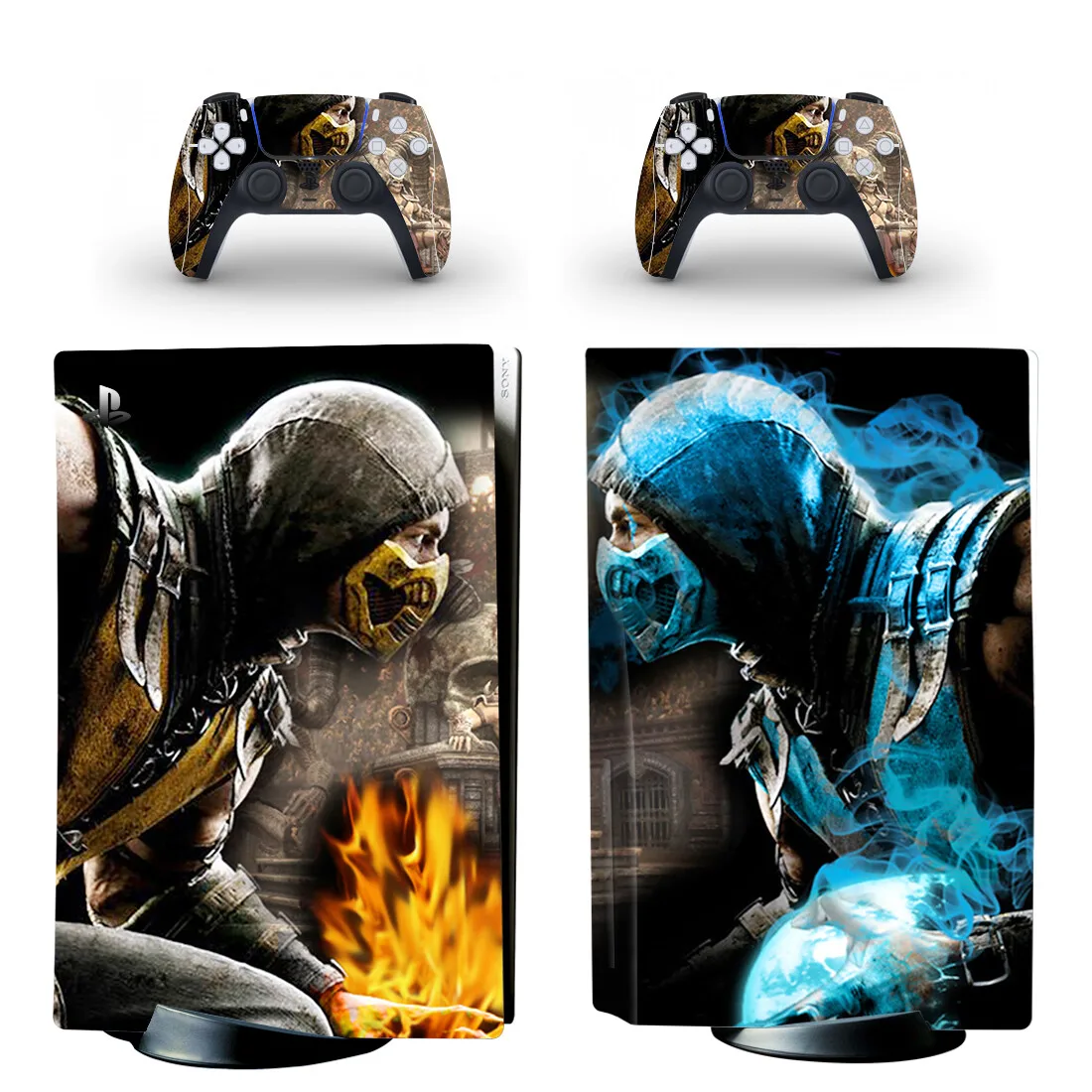 Crash Bandicoot Ps5 Skin Decal Cover for Playstation 5 and 2 Controllers  Sticker (Disc Edition for PS5) : : Videogames