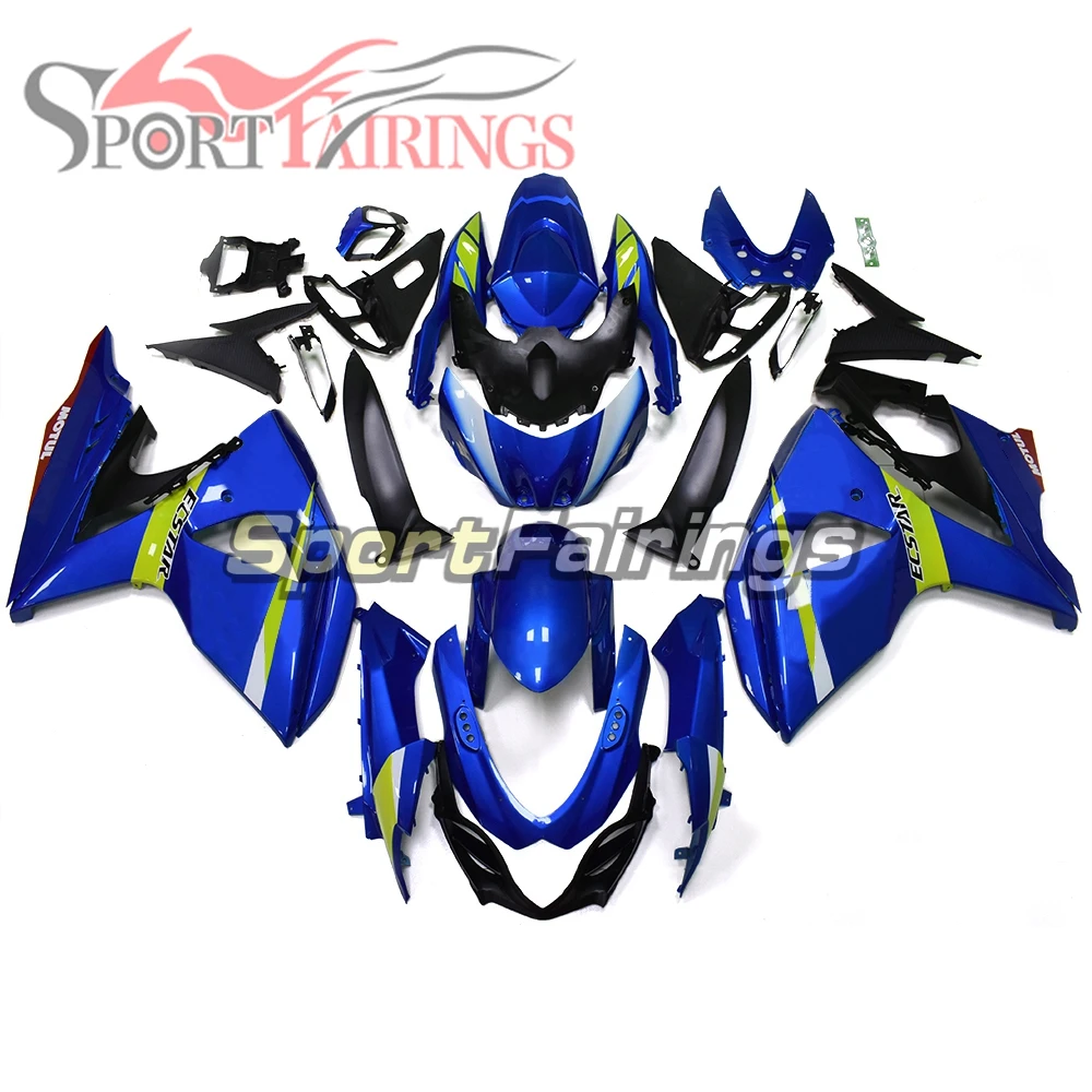 Полный обтекатель для Suzuki GSXR1000 GSX-R 1000 K9 2009 - 2016 инъекция ABS мотоцикла Синий Белый