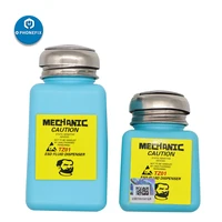 Bouteille d'alcool mécanique 180ML, récipient de liquide en plastique pour la réparation d'iphone, nettoyage de la carte mère, distributeur de liquide ESD, outils mécaniques 3