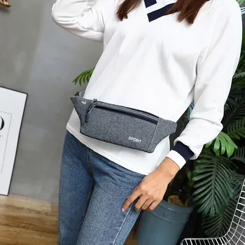 

Women Men Multi-function Pockets Outdoor Casual Sport Leisure Messenger Bag Chest Bag Waist Packs bolso mujer