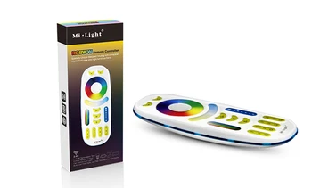 

Milight miboxer FUT092 2.4Ghz RGBWW 4-zone group control match RF RGB+CCT Remote controller for Milight led RGB+CCT lamps series