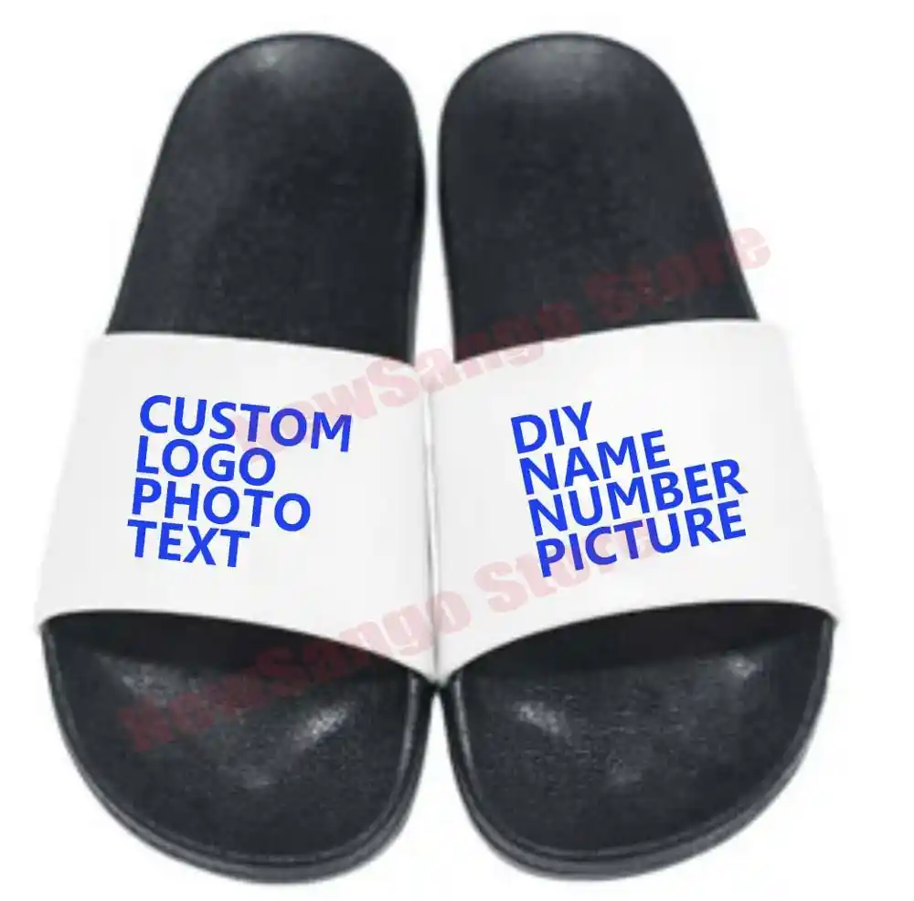 custom slip on sandals