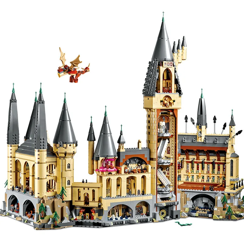 

1192 Potter Movie Castle Magic Model 6742Pcs Building Block Bricks Toys Children Gift Compatible with 71043 16060