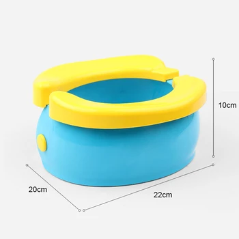 

Portable Baby Infant Chamber Pots Cartoon Banana Foldaway Toilet Training Seat Travel Potty Rings For Kids