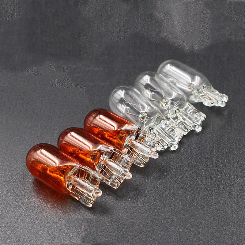 10PCS Electric tricycle electric vehicle plug 12V 48V 55V 60V turn signal tail light Instrument Light 3W Bulb Accessories led bulb motorcycle accessories