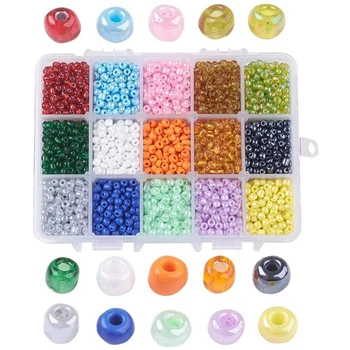 

Pearl Hybrid Large Plastic Box 4Mm Pearl DIy Handmade Necklace Bracelet