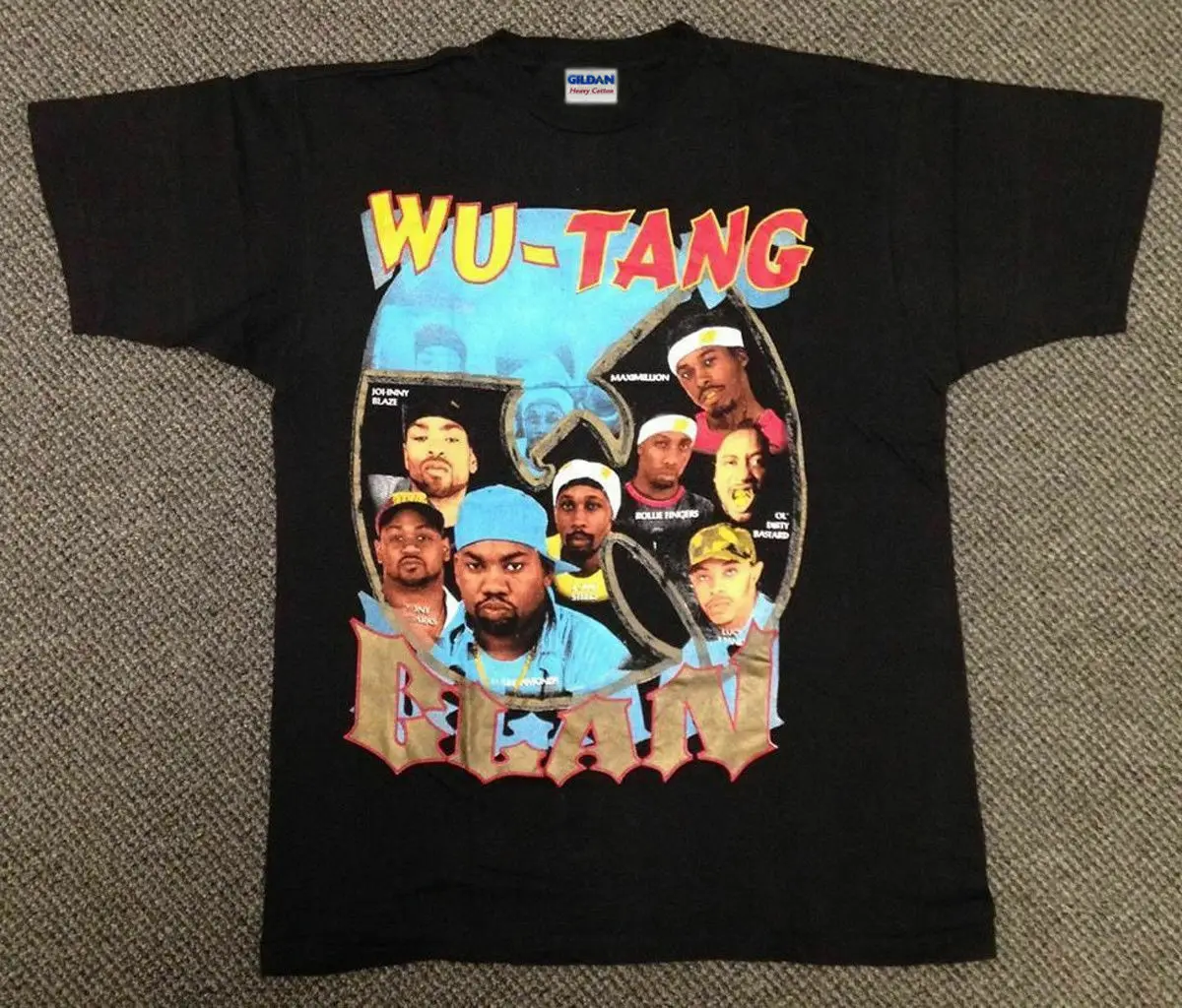 Vtg 1995 Wu Tang Clan футболка 90S хип хоп Raekwon мороженое Размер S 2Xl|Футболки| |