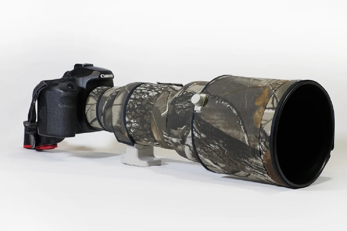 Фоточехол для Canon EF 300 мм f/2 8 L IS USM нейлоновый камуфляжный чехол объектива дождевик