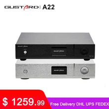 Gustard mqa DAC-A22 dac x16 mqa 2021new flagship balanceado decodificador dac dupla ak4499 xmos solução nativa equilibrada decodificador