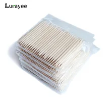 

300/400pcs Orange Wooden Sticks Nail Cuticle Pusher Remover Cleaner Rhinestones Decoration Picker Nail Art Manicure Tools