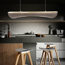 Plafonnier LED au design nordique moderne et simpliste, éclairage d'intérieur, luminaire décoratif de plafond, idéal pour une table à manger, un bar ou un restaurant