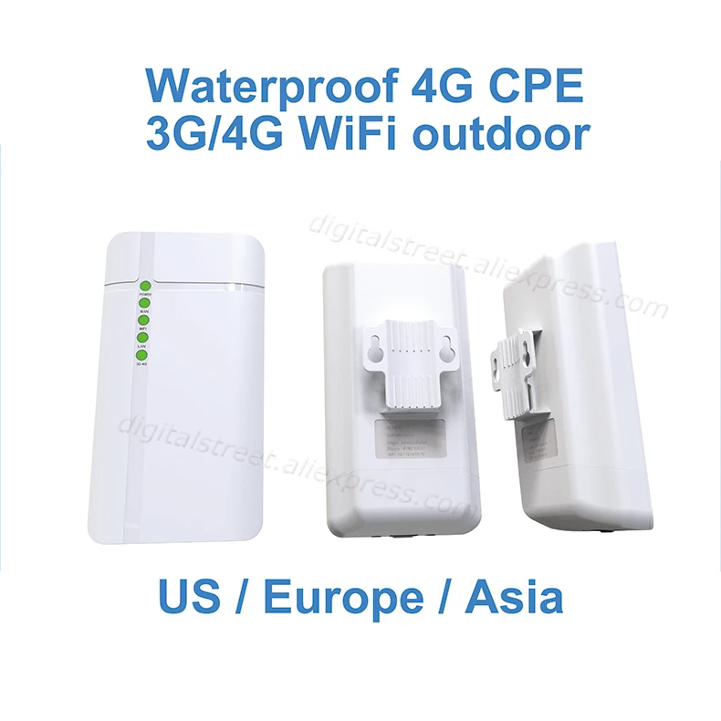 Waterproof Outdoor 4G CPE Router CAT4 LTE WiFi Router 3G/4G SIM Card for IP Camera Outside WiFi Coverage usb modem 4g wifi