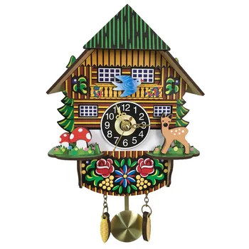 

Goo Goo New 3D Stereo Swing Clock Cartoon Wall Clock