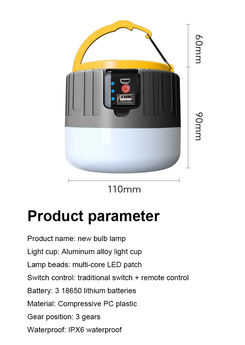 42W Solar Power Rechargeable LED Flashlight Camping Tent Light Hand Lamp 4Modes 42W Solar Power Rechargeable LED Flashlight Camping Tent Light Hand Lamp 4Modes