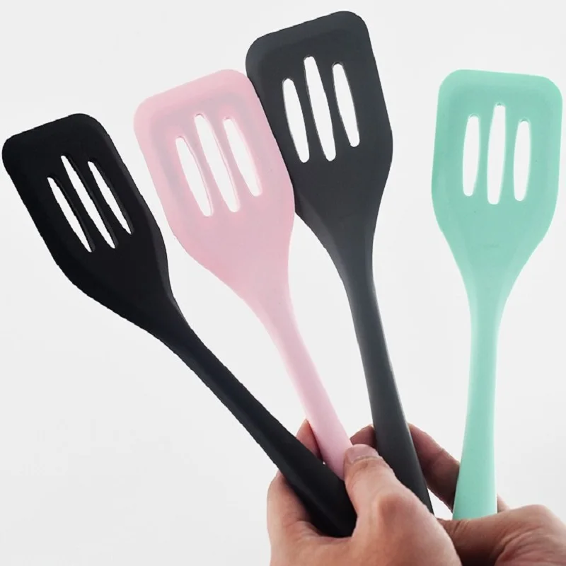 Egg Fish Frying Pan Spatula Scoop Fried Shovel Large Silicone Turners Cooking Utensils Kitchen Tools 29*7CM