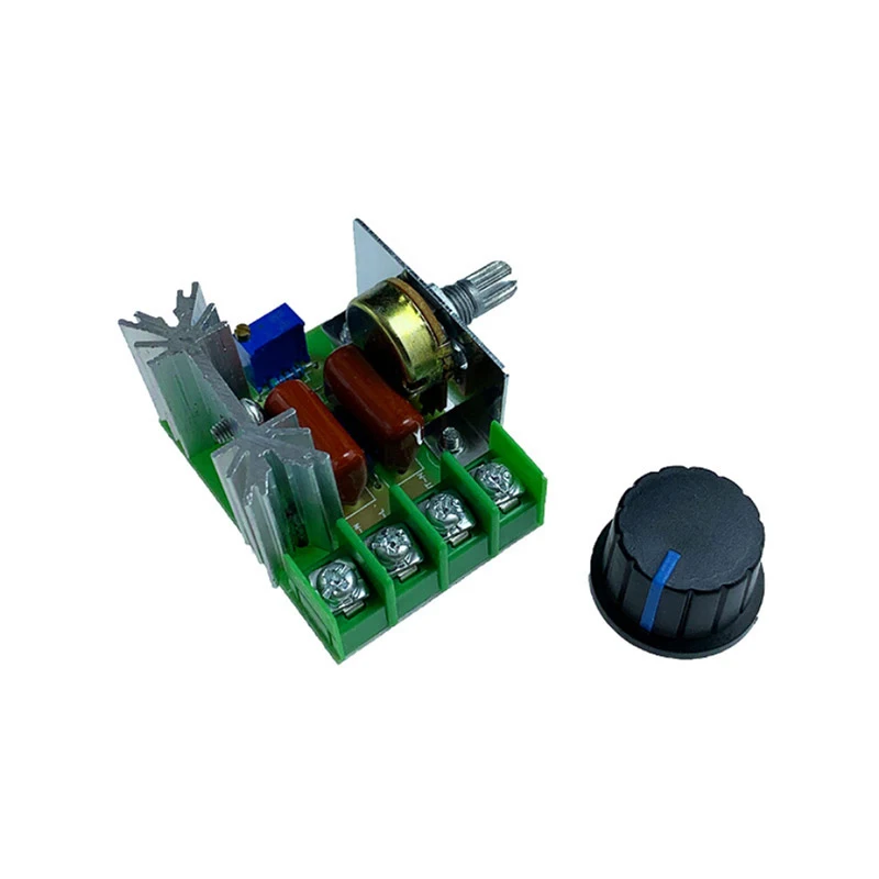 1PCS 2000W Adjustable Motor Speed Controller Voltage Regulator AC Motor Speed Controller 50 220V 25A dc motor speed controller