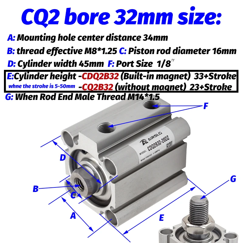 cilindro pneumatico 500mm haste dupla 01