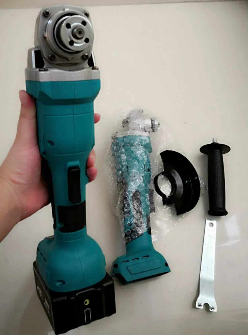 Лучшая для Makita 18v высокомощная аккумуляторная бесщеточная угловая шлифовальная машина Литиевая электрическая режущая машина