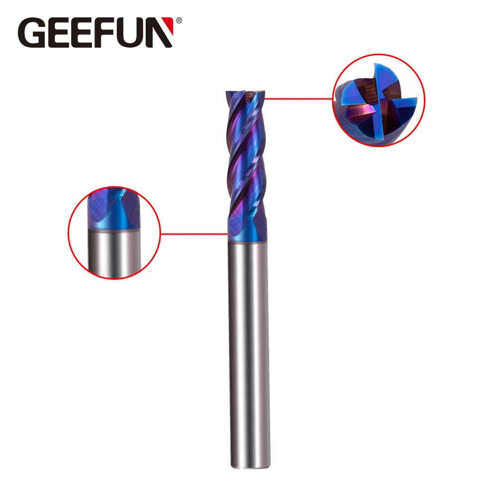 Твердосплавная Концевая фреза 4 дюйма инструмент из сплава вольфрамовой стали