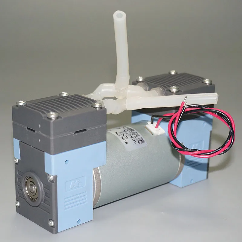 Вакуумный насос dp52dc 12dh 12L мини-насос с двойным потоком и отрицательным давлением