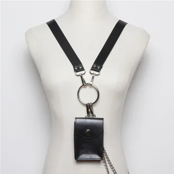 

TVVOVVIN 2020 Mini Bag Female New Original Design Wild Detachable Metal Chain Slung Hanging Neck Dual-use Bag PC200