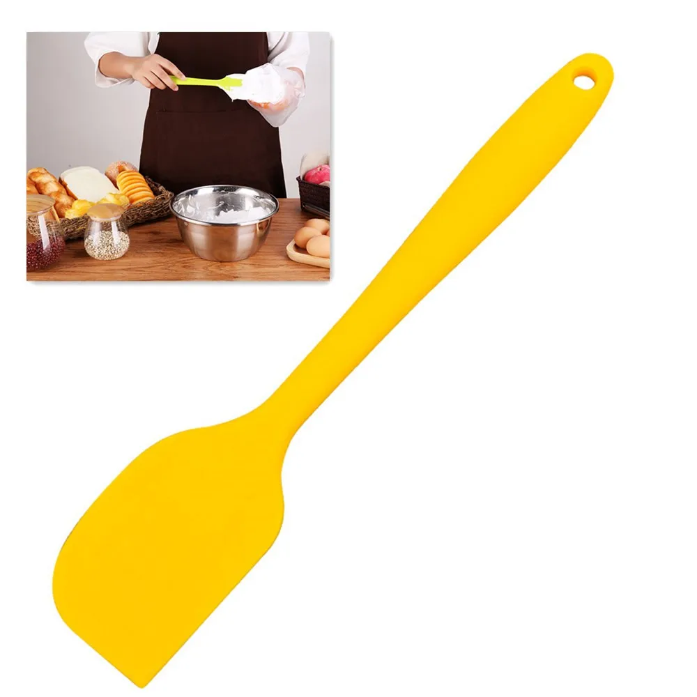Silicone Spatula Baking Scraper Cake Baking Tool Food Grade Non Stick Spatula Butter Spoon Rubber Shovel Bakery Tools