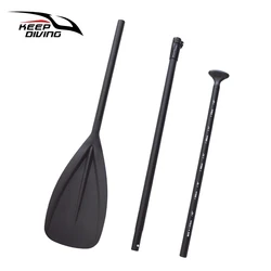 166-215CM Telescopic Adjustable Single-Head Paddle Three-Section Split Aluminum Pole SUP Paddle Inflatable Boat Surfboard Paddle