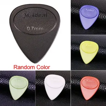 

10pcs High Quality Thin Bass Ukulele Musical Instrument Nylon Guitar Accessories Solid Guitar Parts Light 0.7mm Guitar Pick