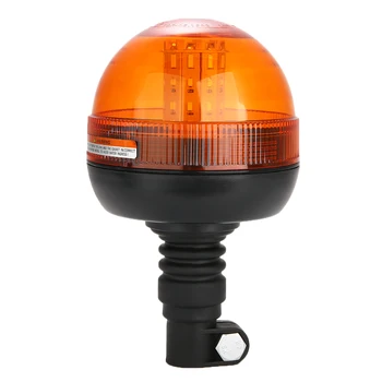 

Hot 12V/24V 40LED Flexible Rotating Work Emergency Signal Light Car Warning Flash Strobe Beacon Amber Light Lamp