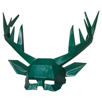 

Rave mask accessories жабо frill Nightclub Lit Voice-activated LED Mask Halloween Carnival Role-playing Party Christmas #4