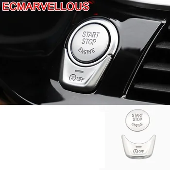 

Handbrake Ignition Multimedia Button Automobile Chromium Decorative Car Styling Bright Sequins Accessory 18 19 FOR BMW 5 series