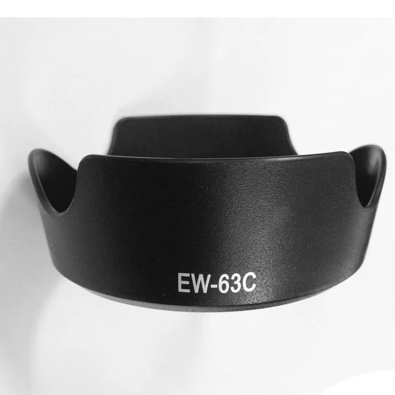 EW 63C черная/белая бленда объектива в форме цветка для EF S 18 55 мм f/3 5 6 IS STM|lens hood|flower lens